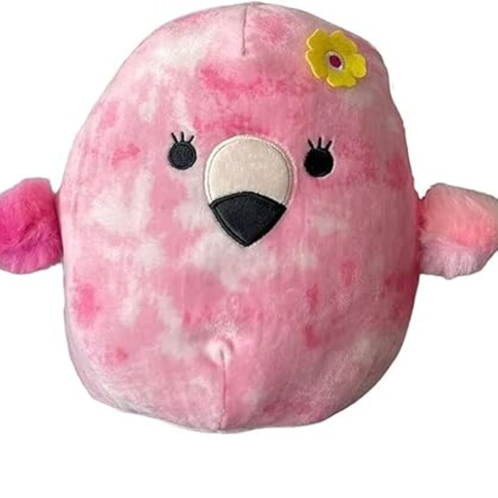 Squishmallows Cookie Flamingo 5" NWT Tie-Dye